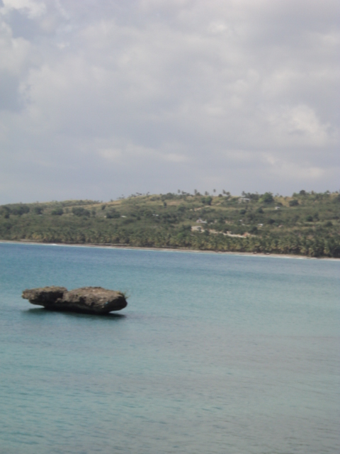 Table au Diable, à Roche à bateaux dans le Sud d'Haiti