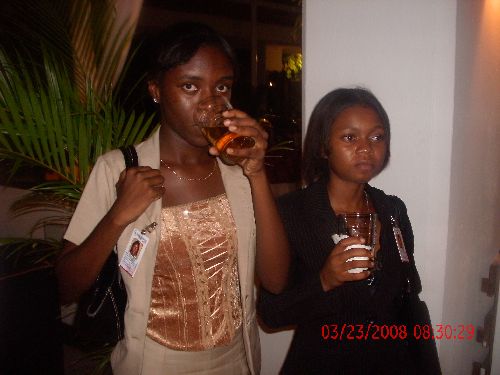 Soiree en l'honneur des Jeunes Parlementaires à l'Hotel Montana