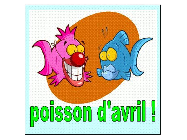 Poisson d'avril