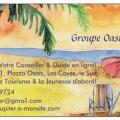 Carte de Visite Oasis